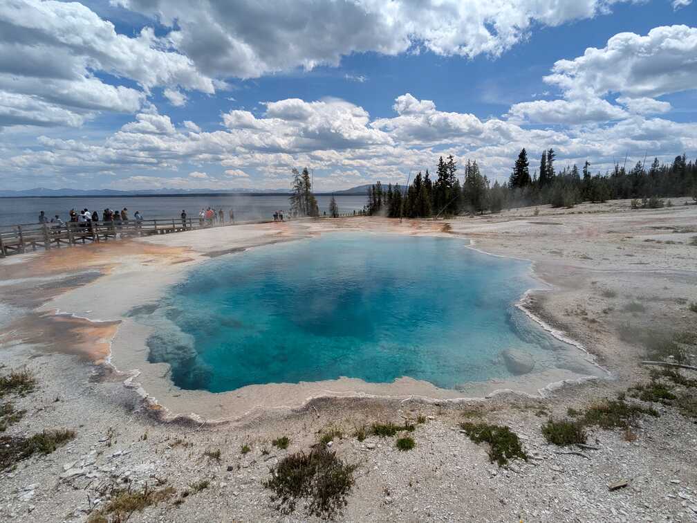 Hot Spring at West Thumb Basin